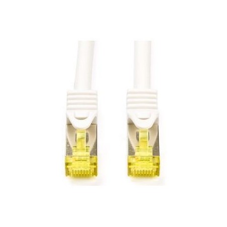 Goobay RJ45 CAT 7 S/FTP CU 7.5m White - High-Speed Ethernet Cable for Ultimate Connectivity!